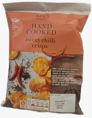 M&S Food HC Sweet Chilli Crisps