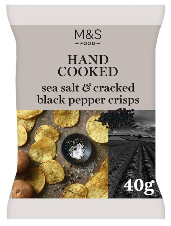 M&S Food HC Salt & Pepper Crisps