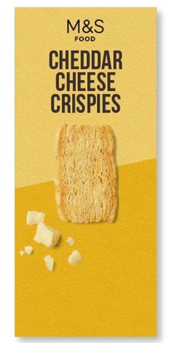 Marks & Spencer Könnyű leveles tésztából készült kréker érlelt cheddar sajttal