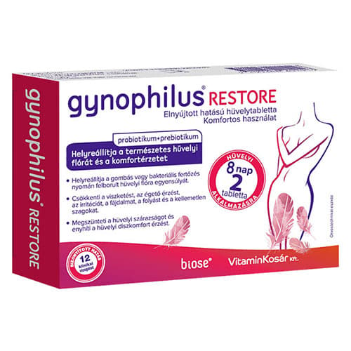 Gynophilus Restore hüvelytabletta 2 db