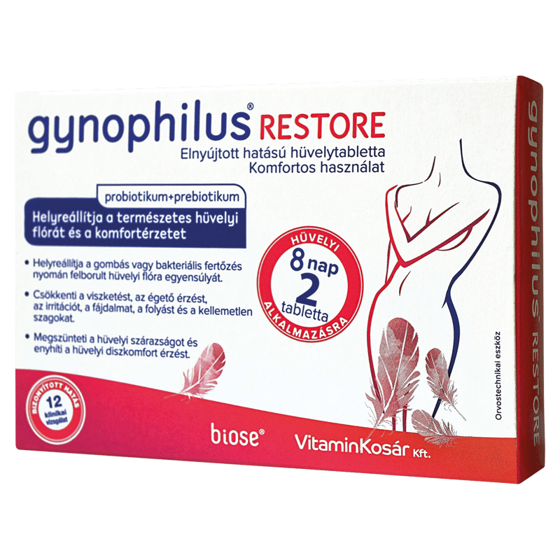 Gynophilus Restore hüvelytabletta 2 db