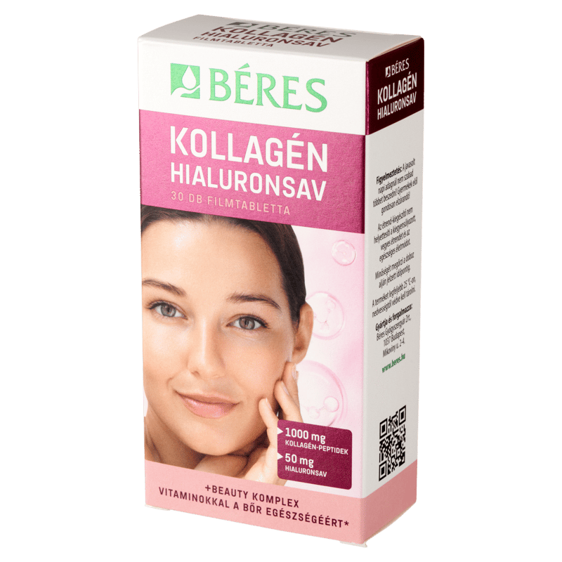Béres kollagén hialuronsav filmtabletta 30 db