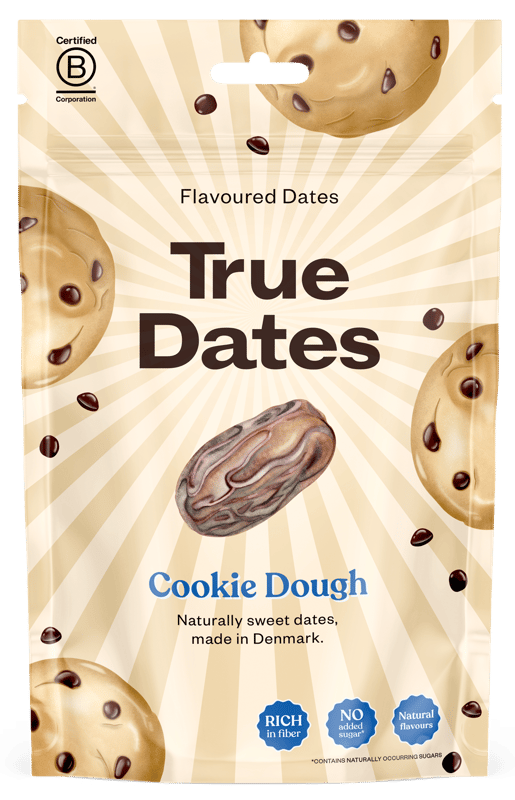 True Dates pitted flavoured dates - Cookie Dough