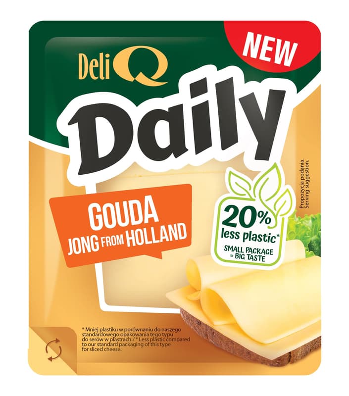 Deli Q Daily Dutch Gouda slices