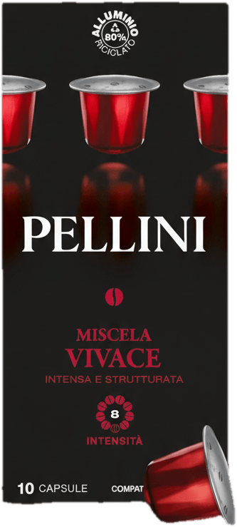 PELLINI Vivace Nespresso compatible aluminum coffee capsule (55 g)