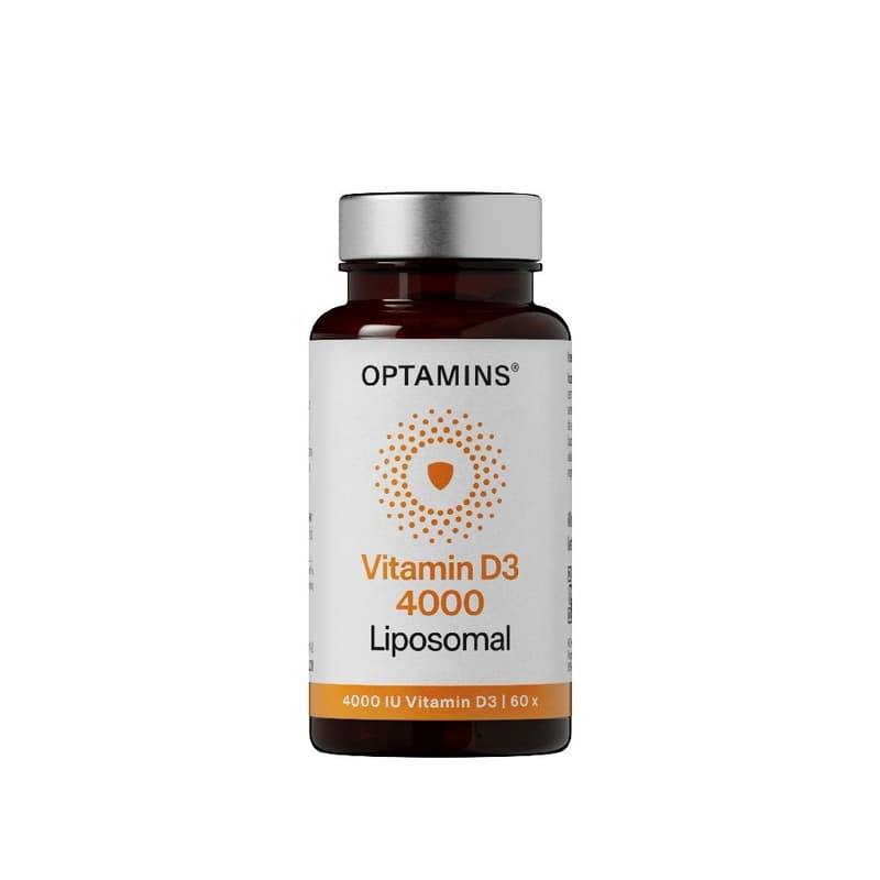 OPTAMINS Vitamin D3 4000 Liposomal étrend-kiegészítő kapszula D3-vitaminnal 60 db