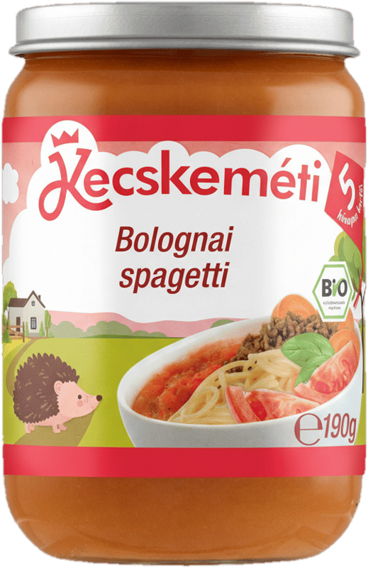 Kecskemét Organic Spaghetti Bolognaise, from 5 months of age