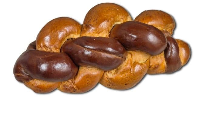 Packaged cocoa sweet bread