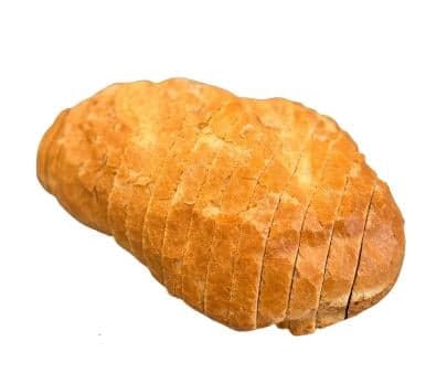 Packaged sliced white bread