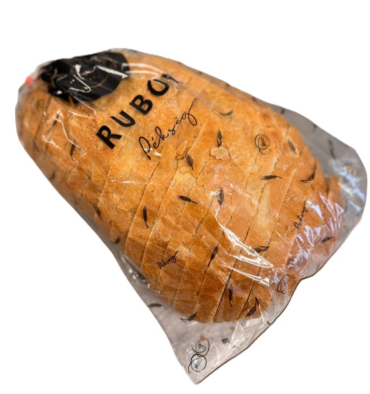 Packaged sliced semi-brown bread