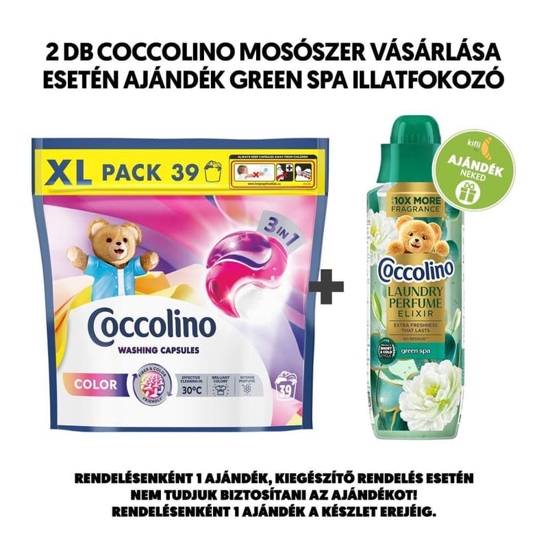 Coccolino Color Washing Capsules 39 Washes 674,7 g