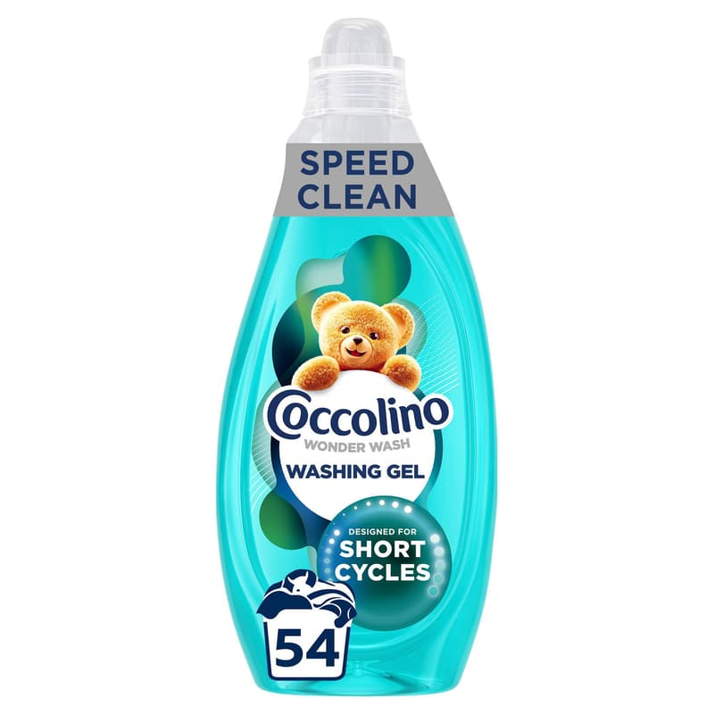 Coccolino Wonder Wash Speed Clean mosószer gyors mosáshoz, 2. 16 l