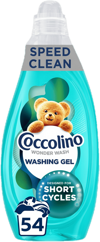 Coccolino Wonder Wash Speed Clean mosószer gyors mosáshoz, 2. 16 l