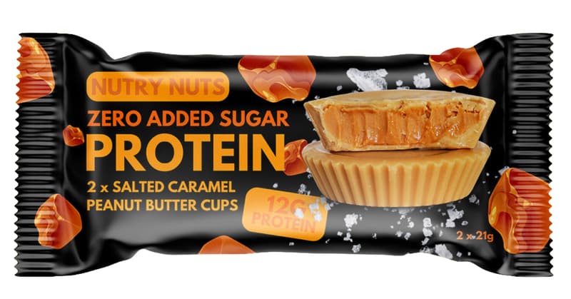 Nutry Nuts Protein Peanut Butter & Salted Caramel Chocolate Cup