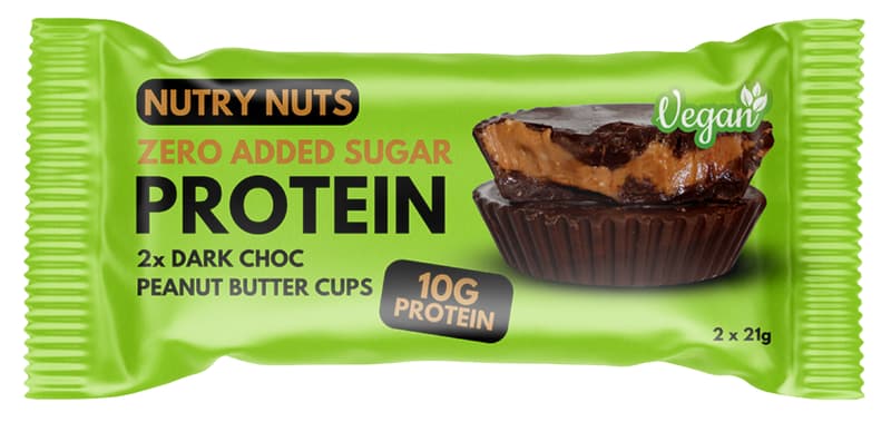 Nutry Nuts Protein  Peanut Butter & Dark Chocolate Vegan Chocolate Cup