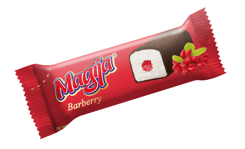 Magija cottage cheese dessert with borboja flavor