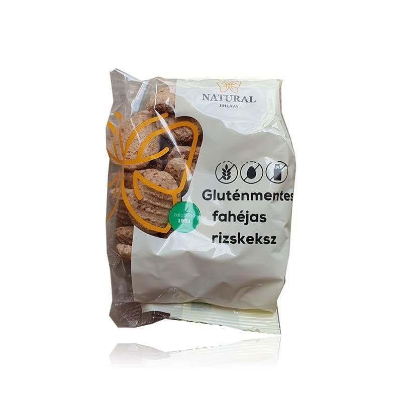 Natural Gluten Free Cinnamon Rice Biscuits