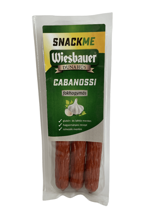 Cabanossi with garlich