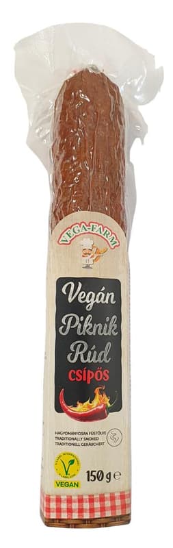Vega-Farm Vegan Picnic Sausage with Spicy Paprika