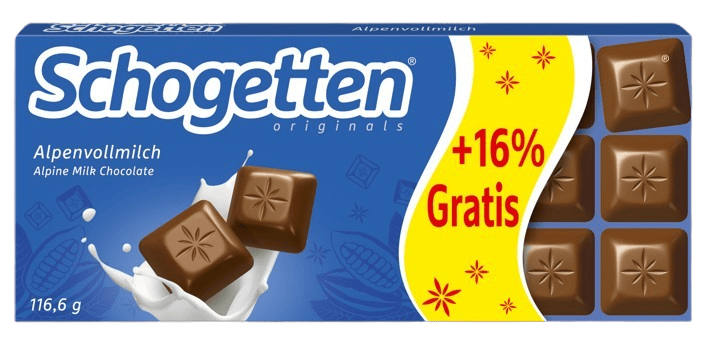 Schogetten Alpine Milk Chocolate