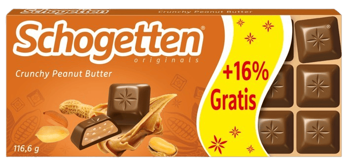 Schogetten Alpine Milk Chocolate with Salted Peanut cream