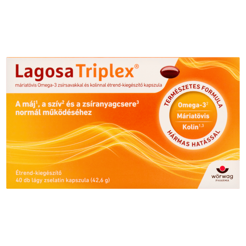 Lagosa Triplex étrendkiegészítő kapszula 40 db