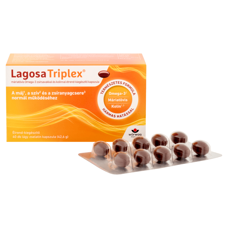 Lagosa Triplex étrendkiegészítő kapszula 40 db