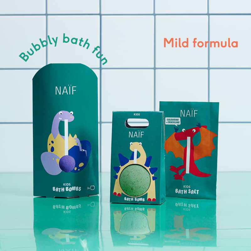 NAÏF Kids Bath Bomb