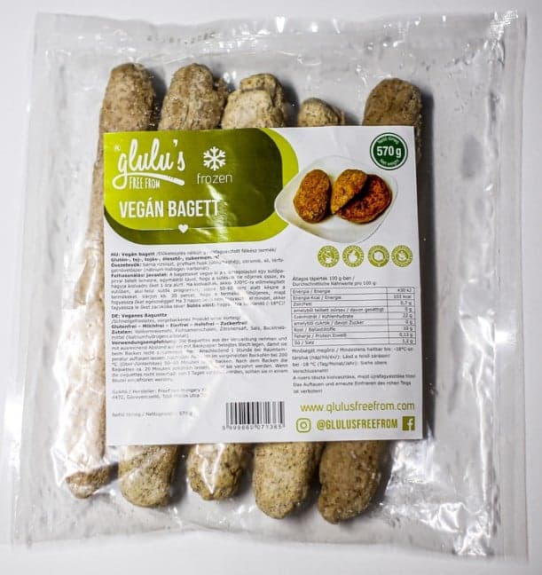 Glulu’s Free From Quick-frozen Vegan Baguette