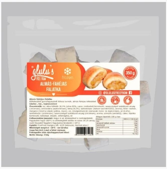 Glulu's Free From Quick-frozen Apple-cinnamon Snack