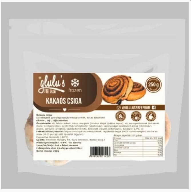 Glulu's Free From Quick-frozen Cocoa Snail