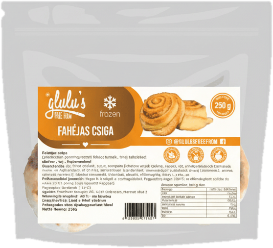 Glulu's Free From Quick-frozen Cinnamon Snail