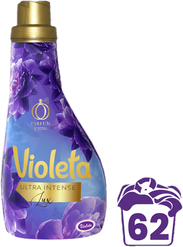 VIOLETA fabric softener concentrate with microcapsules, 1.55 L – Lux