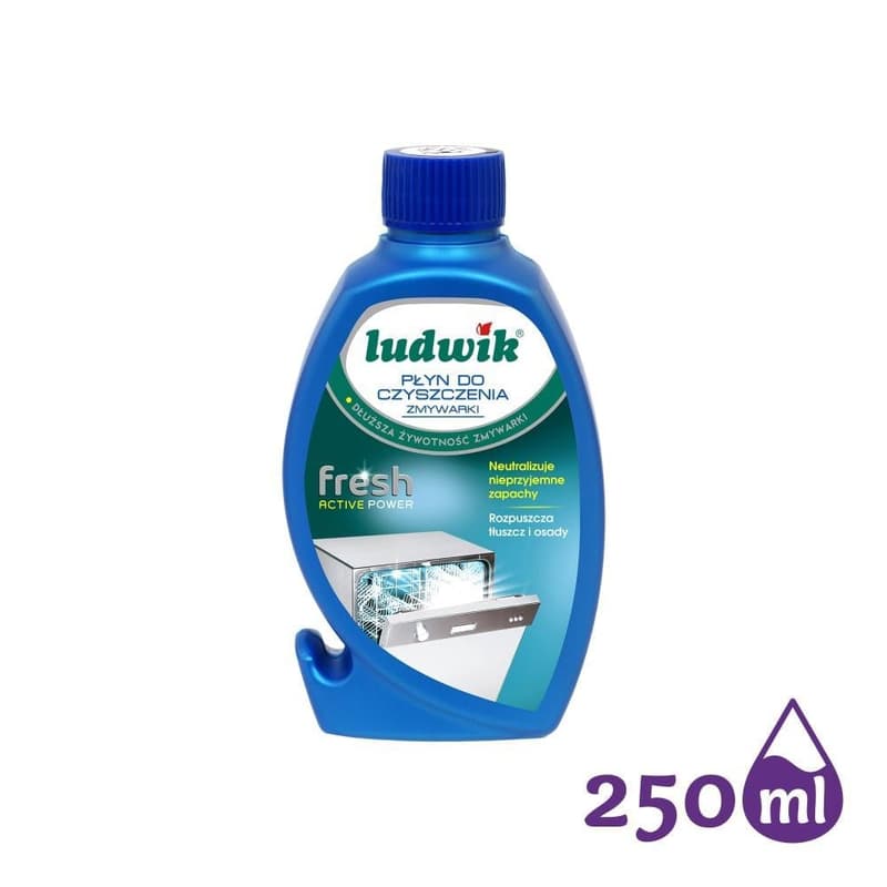 LUDWIK dishwasher cleaner liquid, 250 ml