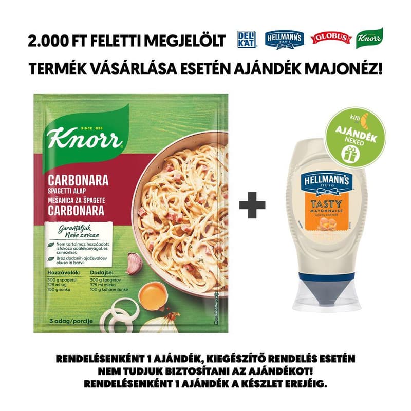 Knorr Carbonara alap