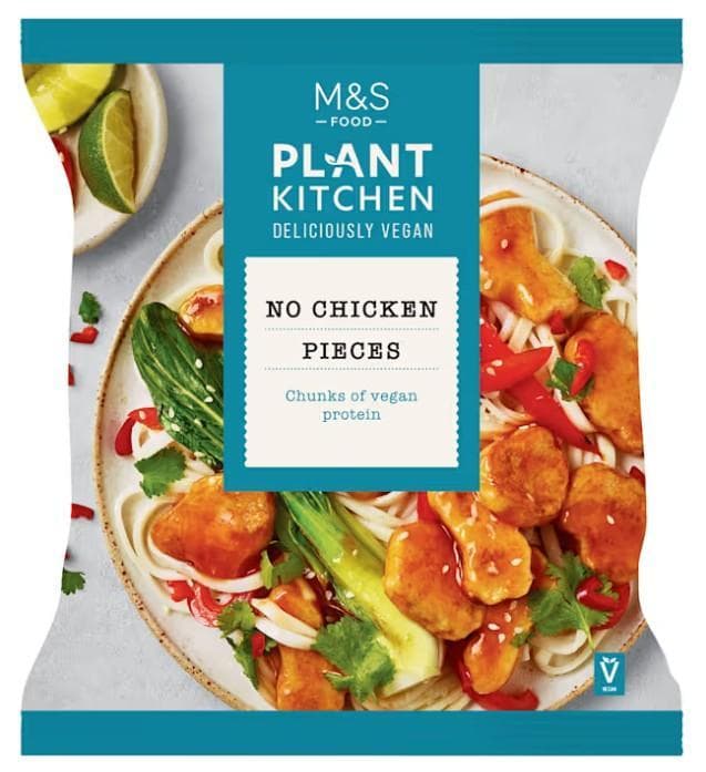 Marks & Spencer Pieces Based on Wheat and Pea Protein