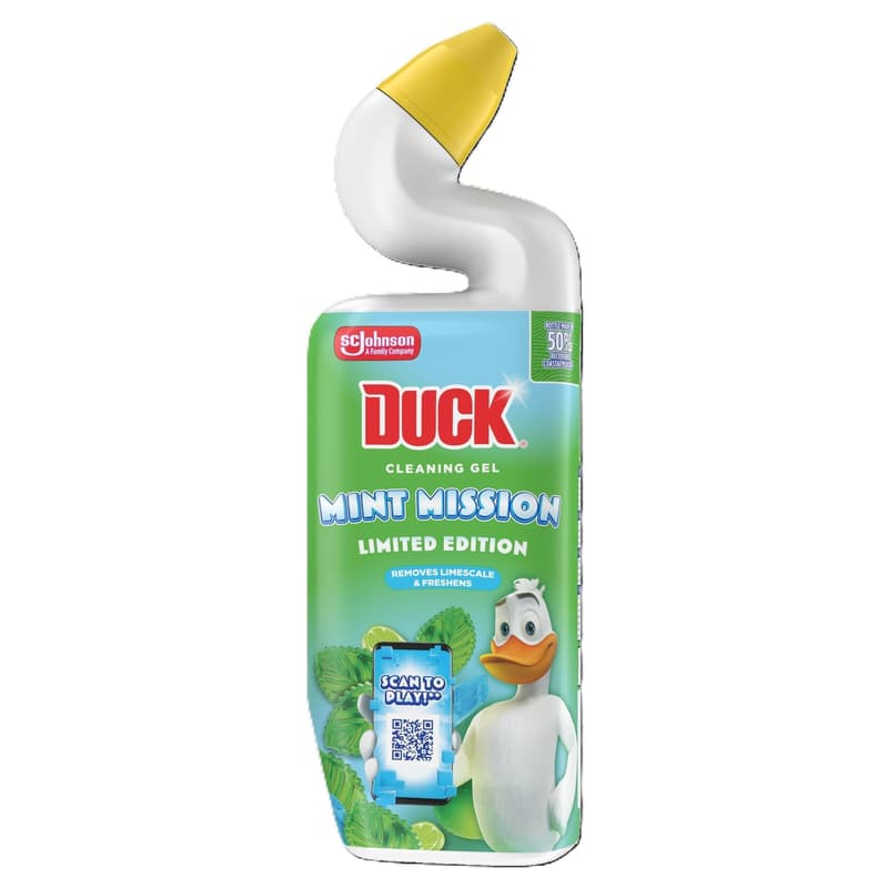 Duck Cleaning Gel WC-tisztító folyadék MintMatrix 750 ml