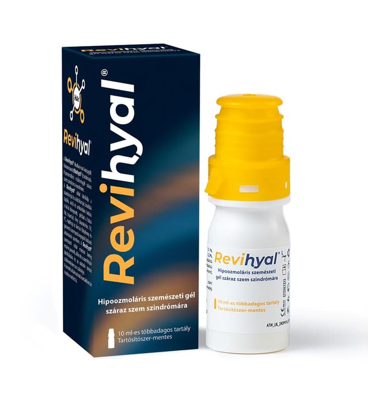 Revihyal hipoozmoláris szemészeti gél 10ml