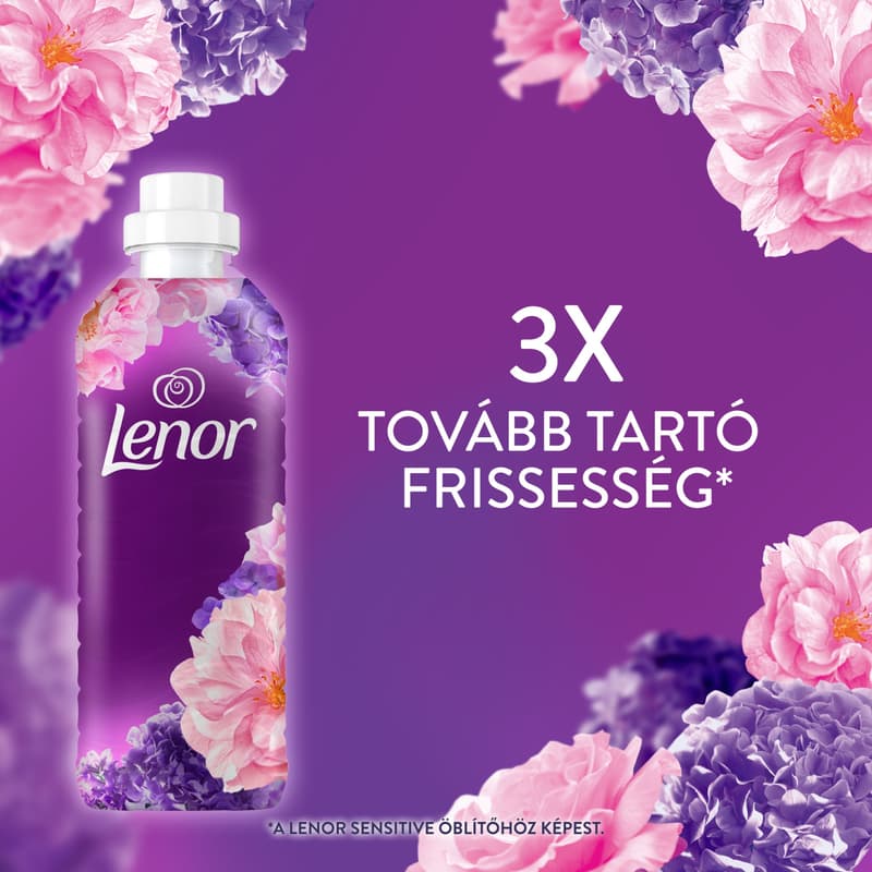 Lenor Öblítő Floral Bouquet 94 mosáshoz, 2x987 ml