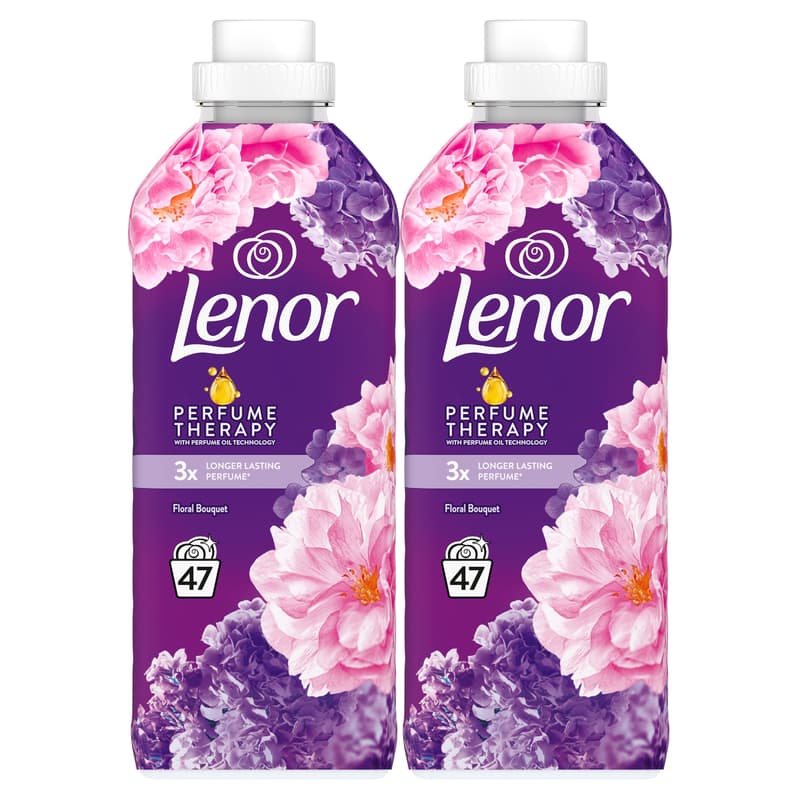 Lenor Öblítő Floral Bouquet 94 mosáshoz, 2x987 ml