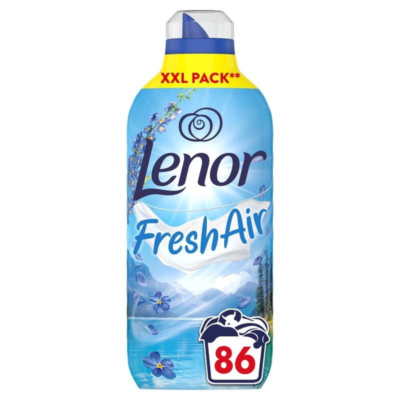 Lenor Fresh Air Effect Öblítő Fresh Wind 86 mosáshoz, 1204 ml