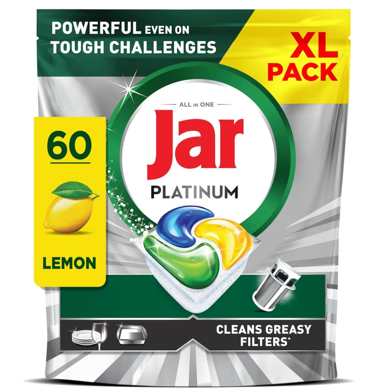 Jar Platinum All in One Mosogatókapszula Lemon, 60 db