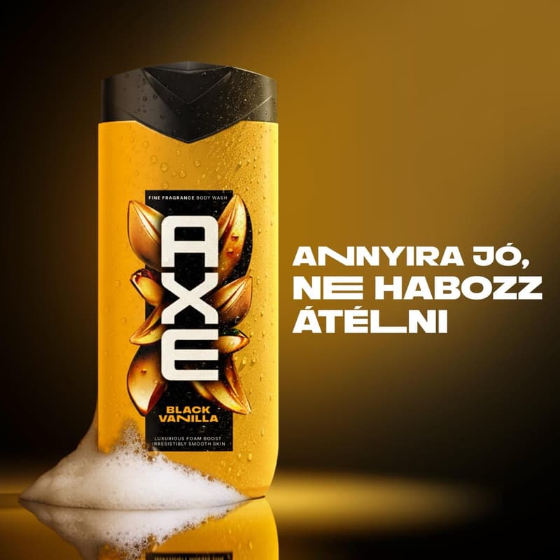 Axe Fine Fragrance Collection Black Vanilla Shower Gel 400ml