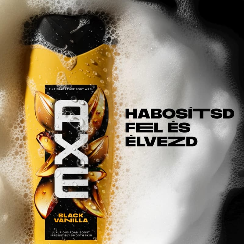 Axe Fine Fragrance Collection Black Vanilla Shower Gel 400ml