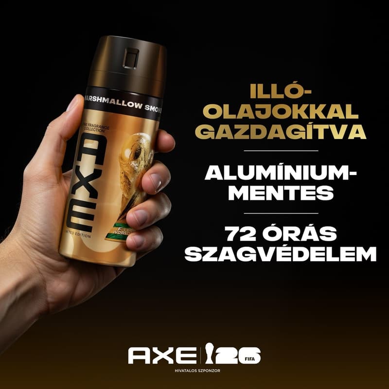 AXE Marshmallow Smoke Vanilla + Dark Musk Scent Deodorant Spray 150 ml
