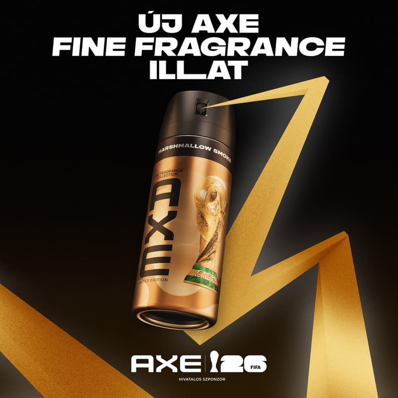 AXE Marshmallow Smoke Vanilla + Dark Musk Scent Deodorant Spray 150 ml