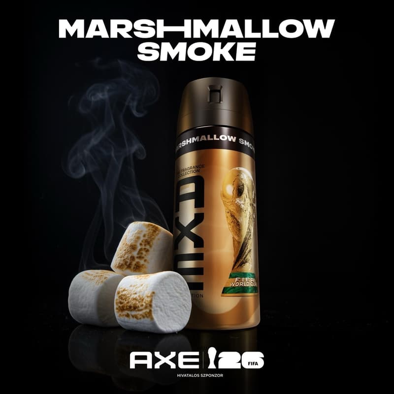 AXE Marshmallow Smoke Vanilla + Dark Musk Scent Deodorant Spray 150 ml