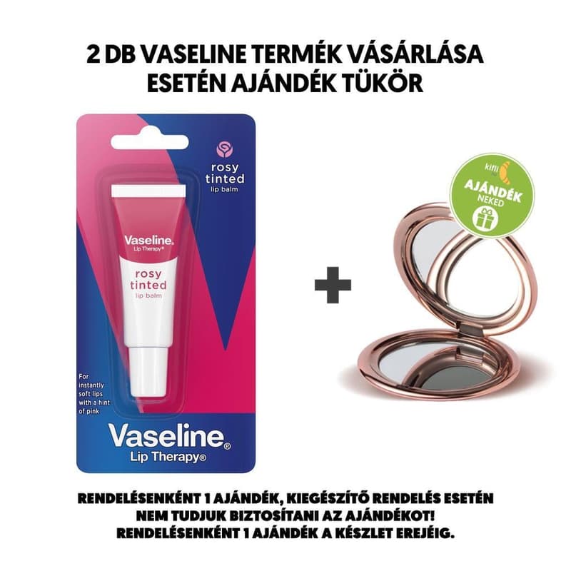 Vaseline Rosy Tinted Lip Balm 10 g