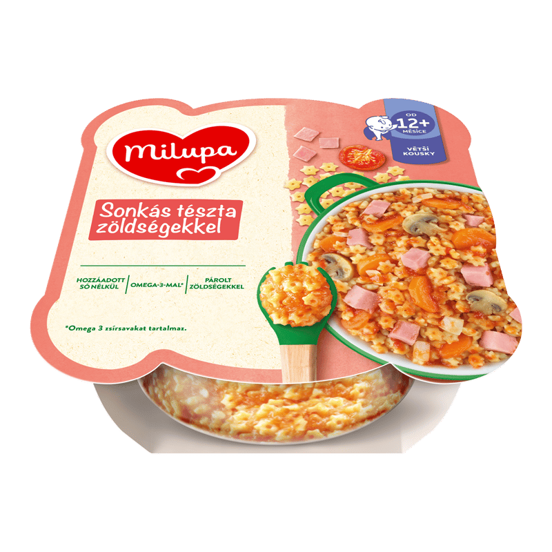 Milupa sonkás tészta zöldségekkel 12 hónapos kortól