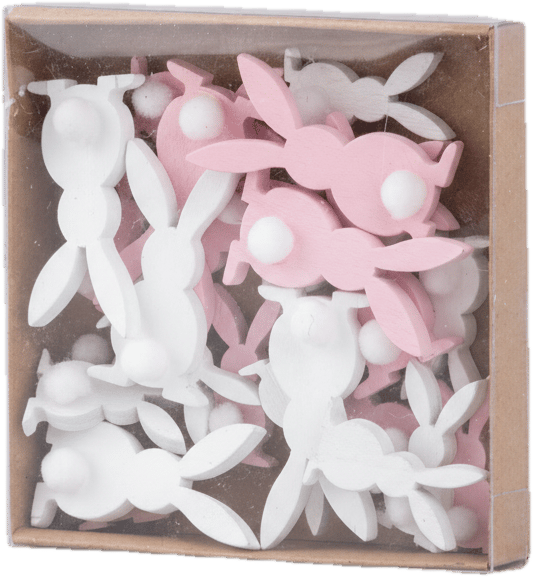Decoration bunny, white
